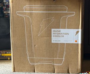 Dunk hydration cooler