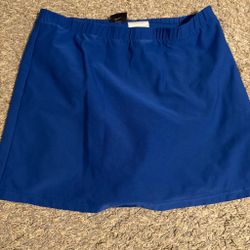 Nike Blue Athletic Skort