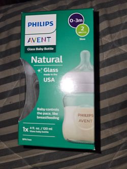 Philips Avent Natural Glass Baby Bottle 9$ 6 for 40$