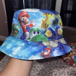 Mario Bucket Hat Travel For Kids 