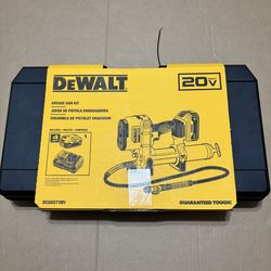 Dewalt 20V MAX  10,000 PSI Variable Speed Grease Gun Kit