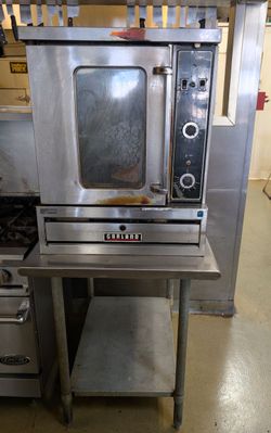 Garland Commercial Gas Convection Oven (Half-Size, Includes Stand)