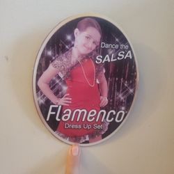 Children's 4-6 Salsa/flaminco Costume