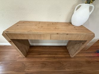 NEW Solid Wood Console Table w/ Drawers – Wayfair –
