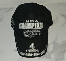 San Antonio Spurs 1999, 2003, 2005 and 2007 NBA 4 TIME Champions Cap