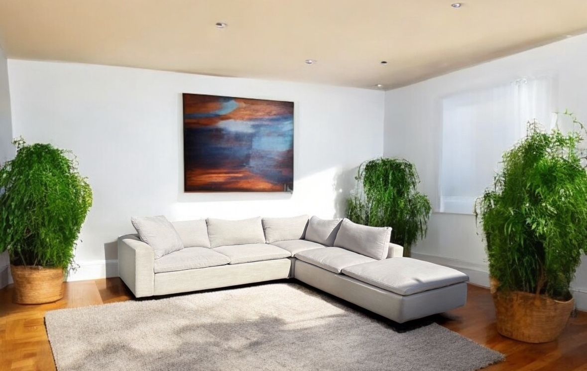 Living Spaces Utopia Cloud Couch 🛻Delivery Available🛻