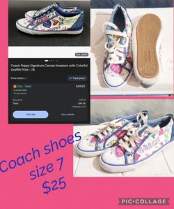 Coach Shoes Size7