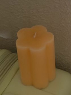 Flower candle