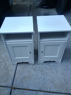 Night Stands Two White