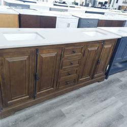 Bathroom Vanity 72" 