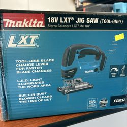 Makita New Jig Saw 18v - Tool Only 