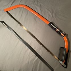 Vintage SANDVIK BOW SAW 30” Blade-Made In Sweden