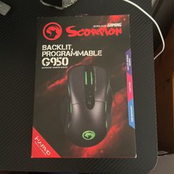 Scorpion Backlit Programmable G950 Advanced Gaming Mouse 