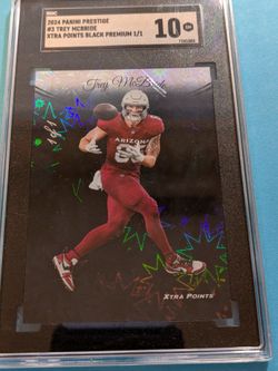 1 Of 1 #3 Trey McBride 2024 Panini Prestige