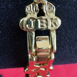 JBK Jacqueline Kennedy Camrose & Kross 24k GP Swarovski Crystal Bracelet COA Box 