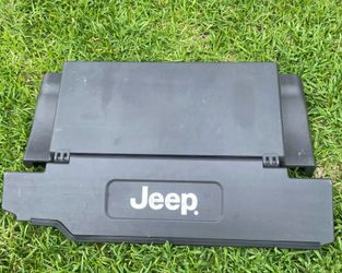 Jeeps Wrangler TJ 97-06 OEM Instatrunk Insta Trunk Storage Trunk Black / Read