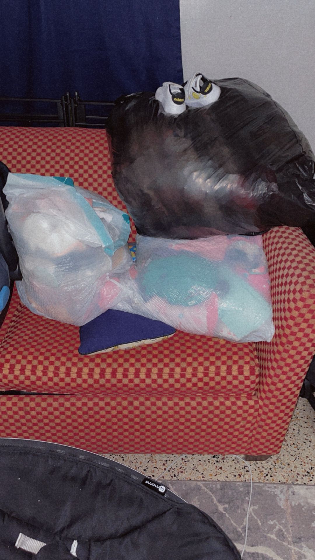 3 Bags Full Of Baby Clothes