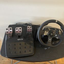 Driving Force Racing Wheel And Floor Pedals 