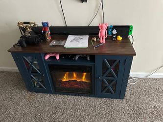 Fireplace TV Stand