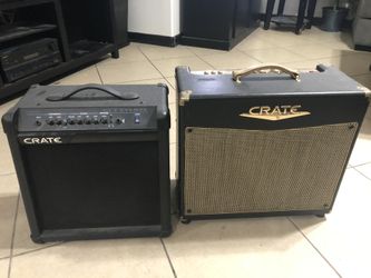 2 Crate Amplifiers