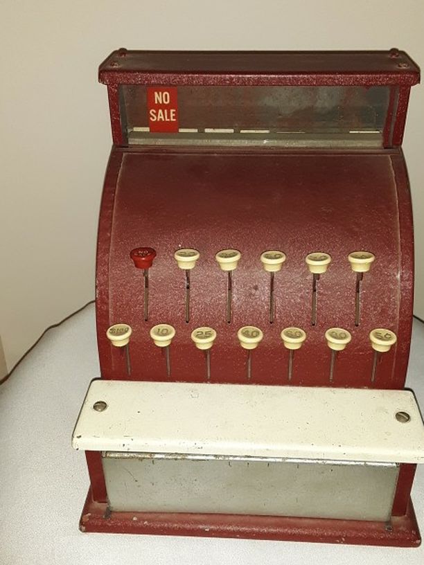 1950s Metal Tom Thumb Cash Register