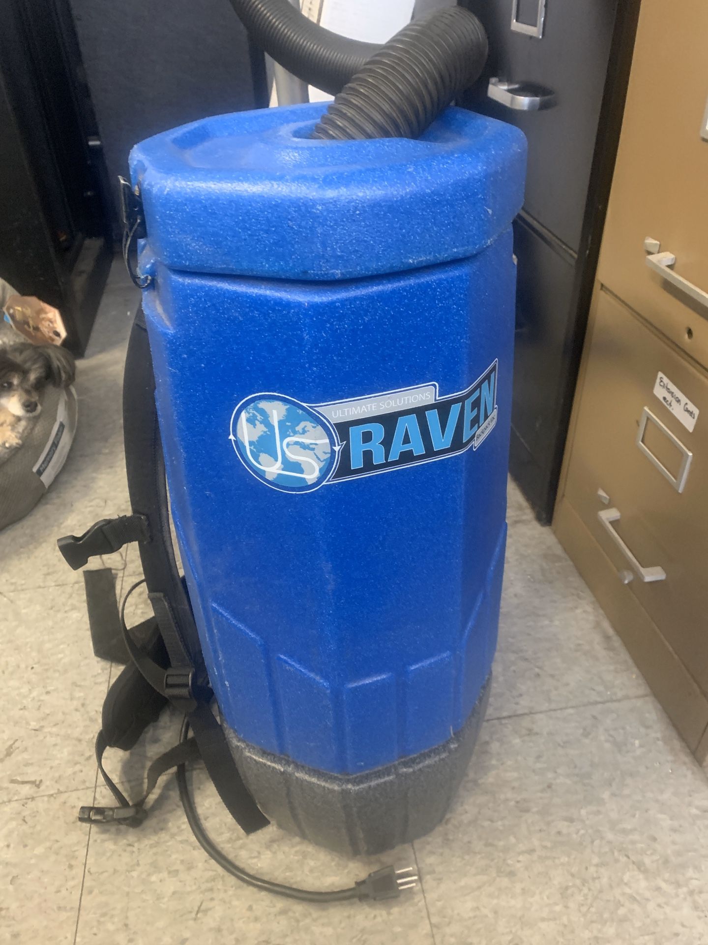 Raven backpack vac