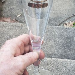 6- German Radebeger Pilsner Beer Glasses