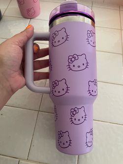 Hello Kitty Stainless Steel Tumbler with Handle