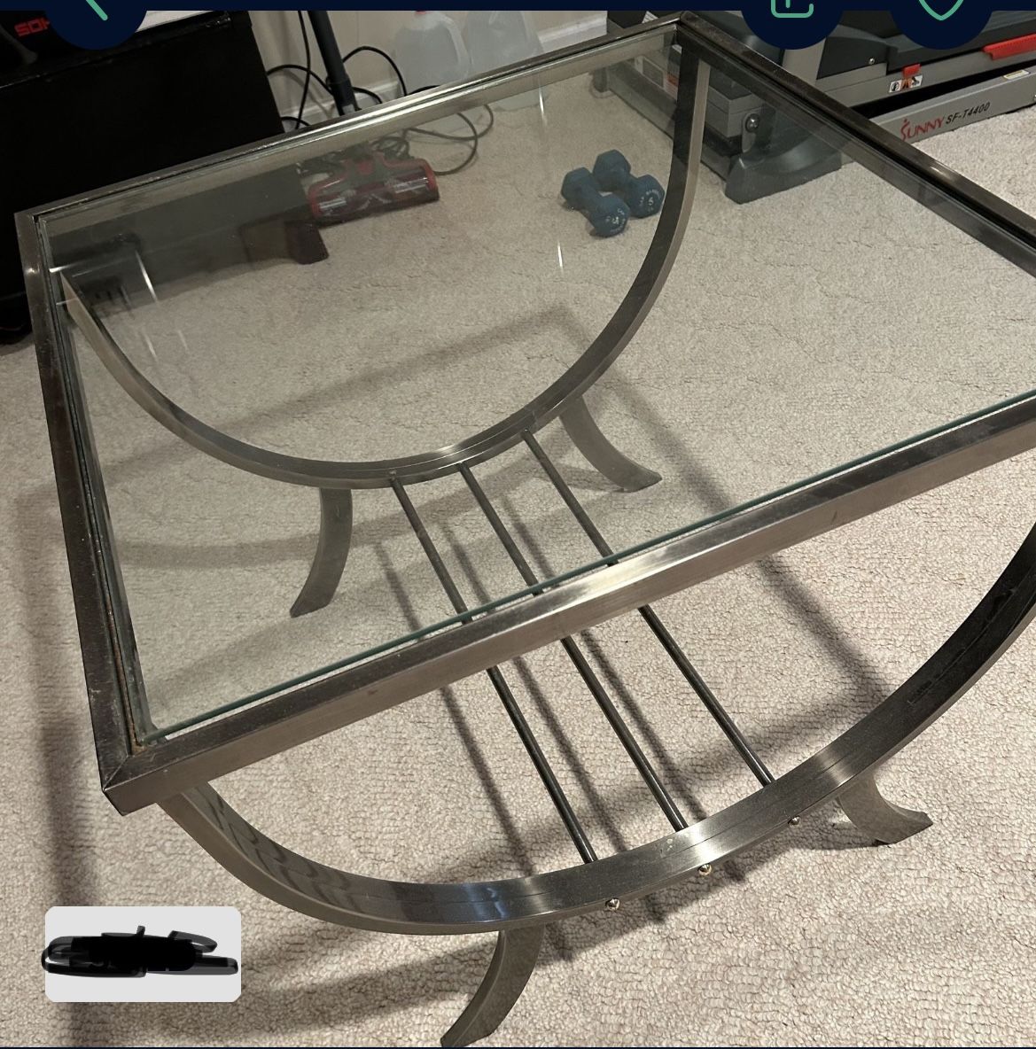 Bloomingdale end table