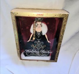 MATTEL 2006 BOB MACKIE HOLIDAY BARBIE DOLL---PRICE IS FIRM