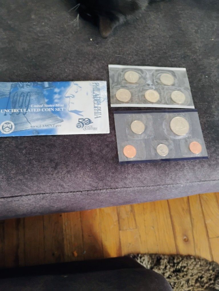 1999 Uncirculated Coins Denver And Philadelphia