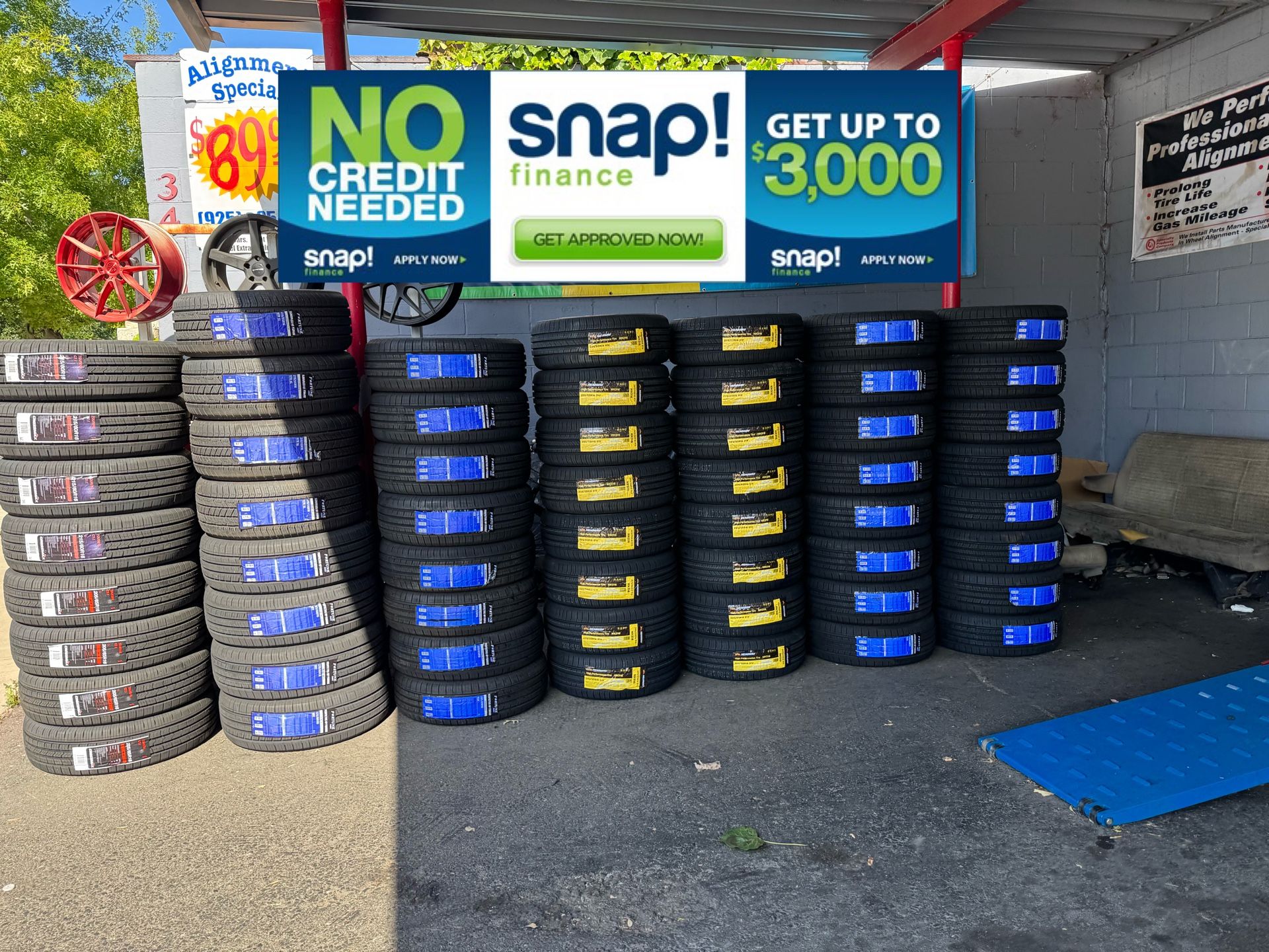 235-40-19 Tires 29$ Down Payment Only