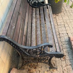 Outside Patio Bench 