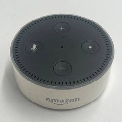 Amazon Echo Dot 1st Gen White Smart Speaker RS03QR Alexa Wi-Fi Tested Works Used