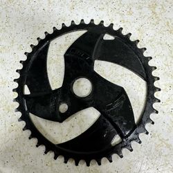 BMX Old School / Mid School / GT Sprocket Chainring Ninja Star Style 43T Black