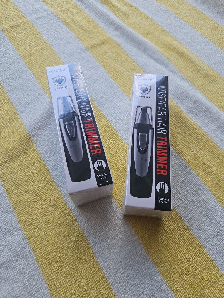 2 Ear and Nose Hair Trimmer Clipper