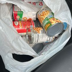 FREE CANNED GOODS
