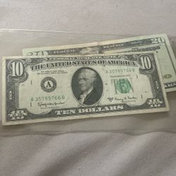 1963a $10 Bill