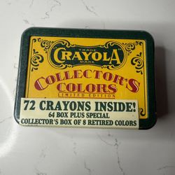 Vintage 1991 Crayola Crayon Collectors Edition Sealed