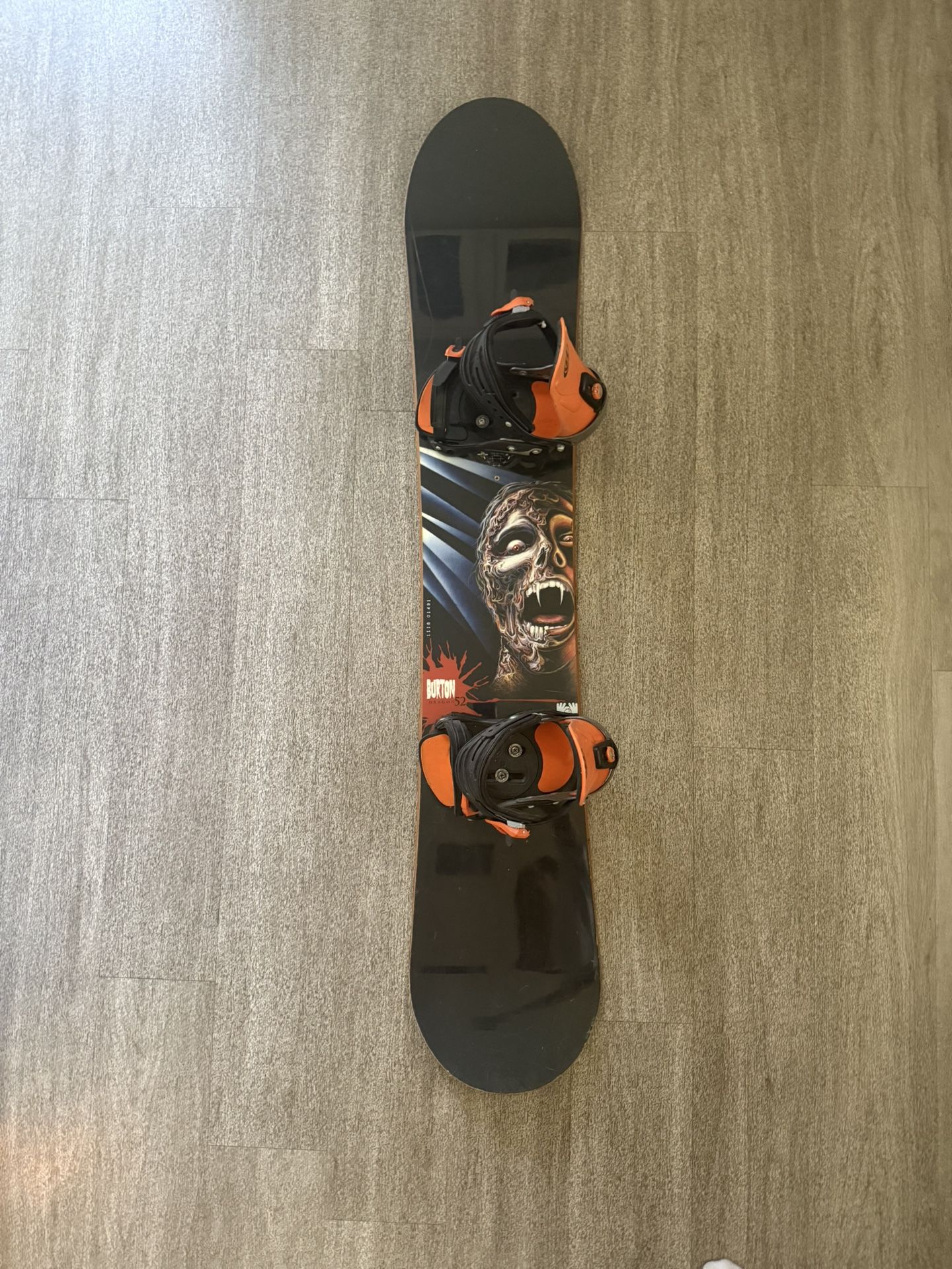 Burton Snowboard 152cm With Drake Bindings