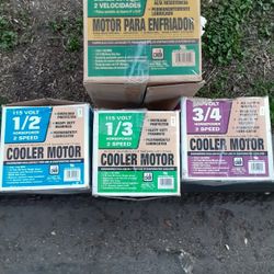 Motors For Swamp Coolers $60, $140
