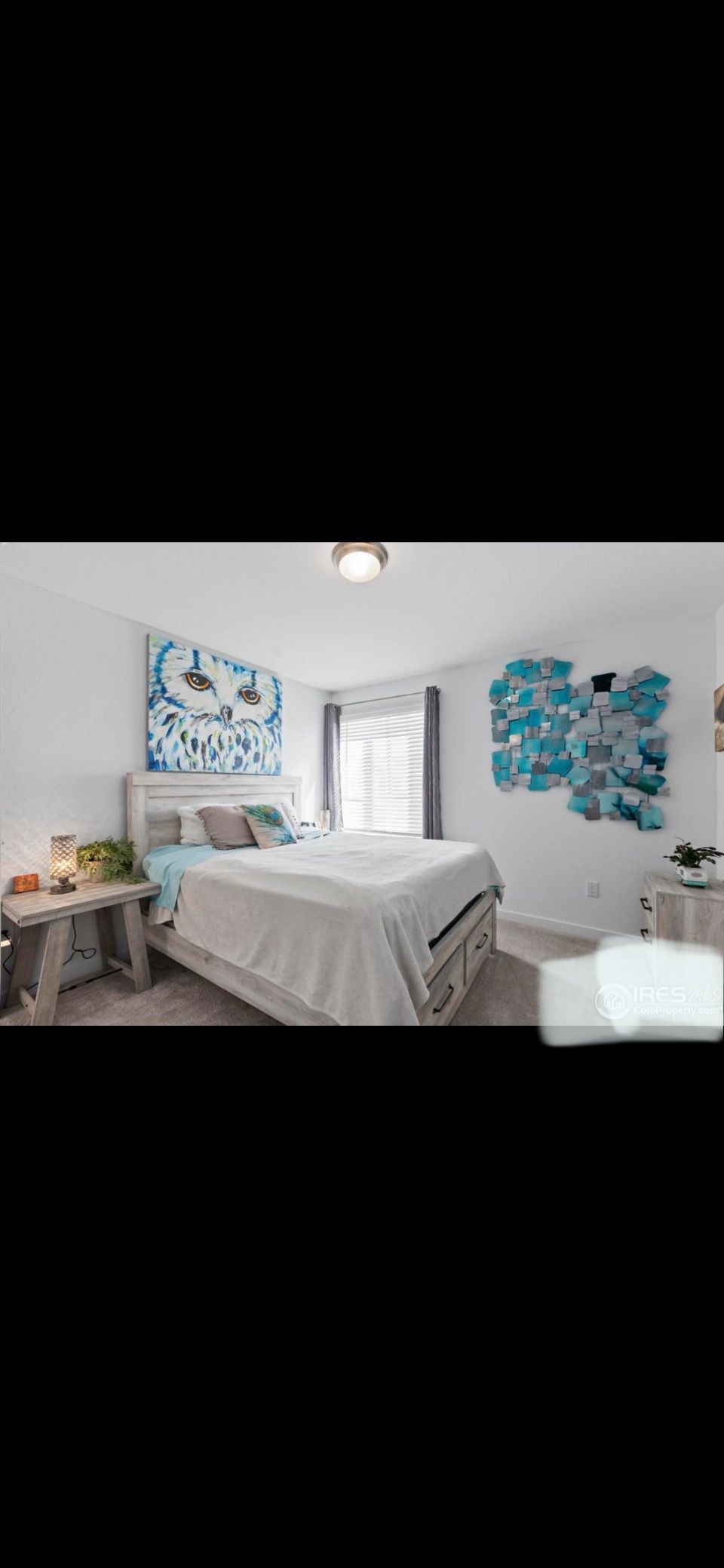 Blue Metal Wall Art