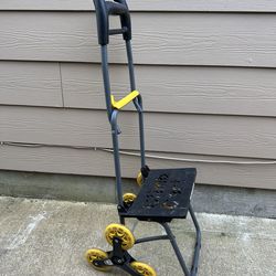 Bulbhead Climb Cart 6 Wheel Folding Cart Climbs Stairs Hold 75lbs