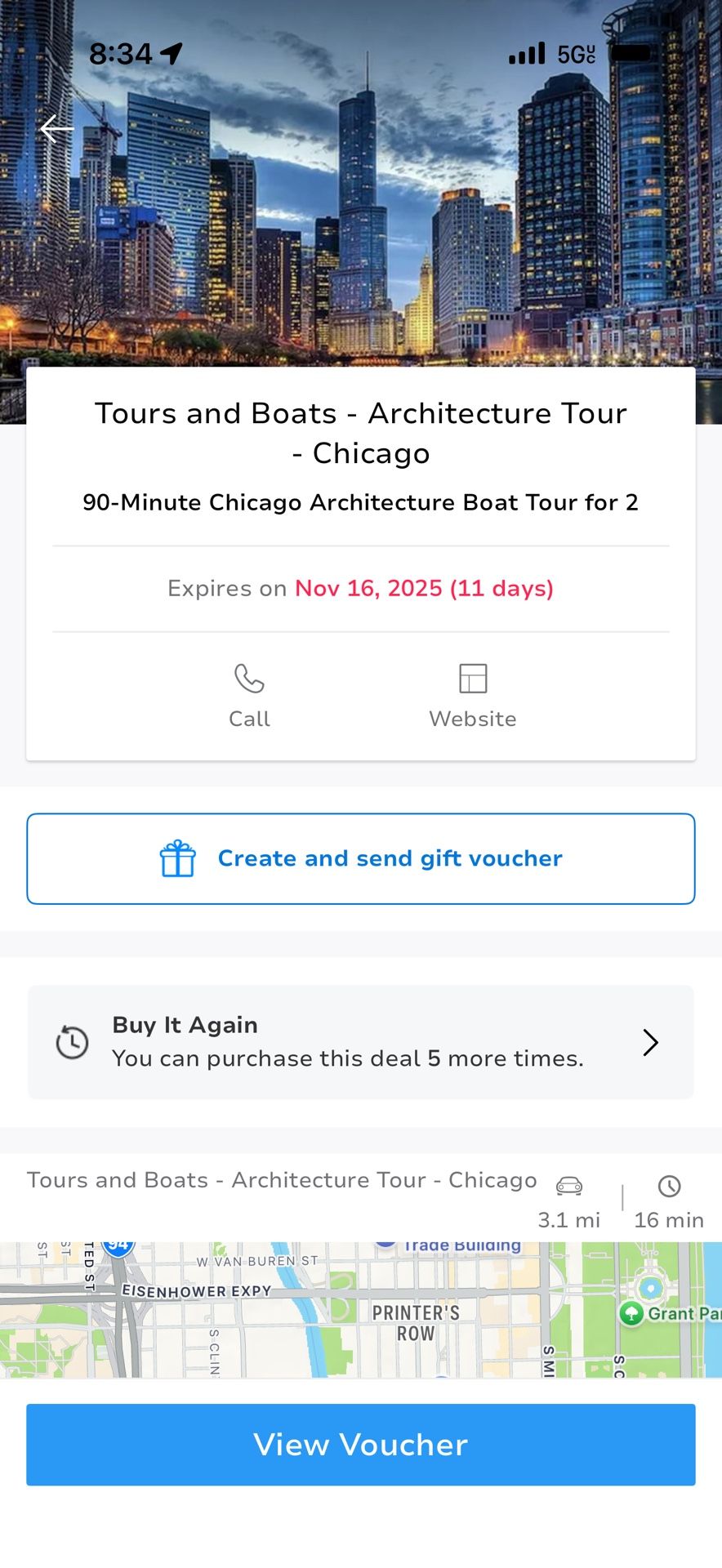 Chicago architecture tours two tickets