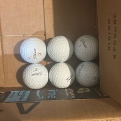 6 Titleist Pro V1 Golf Balls – Mixed Condition