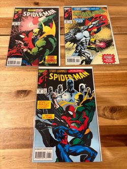 Spider-Man 41-43 Storm Warnings Set! Iron Fist! Jae Lee! 90s Marvel Comics