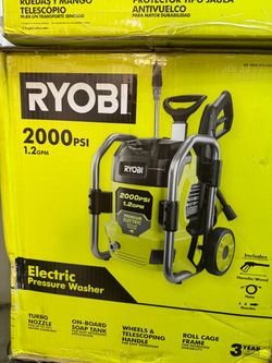Ryobi 2000 psi pressure washer