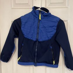 Size 6-7 blue light weight Champion jacket 