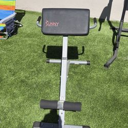 Roman Chair back extension bench $50