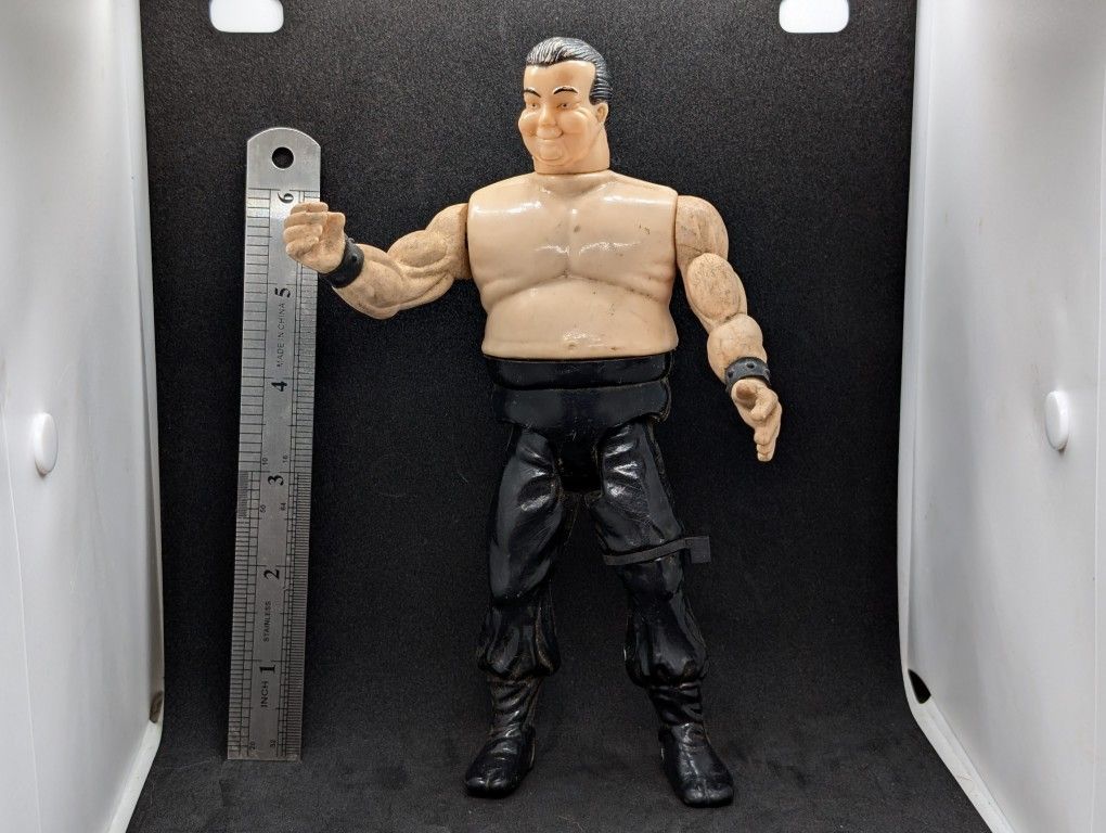 1985 SELECT TOYS - NINJA ASSASSIN NINJA DEFENDER - ROTUND SAN Vintage
